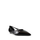 Prada cepillado de cuero cortado de bailarina