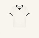 Courrèges T Shirt Signature Contrast