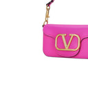Valentino Garavani Valentino Garavani Small Locò Leather Top Handle Bag