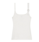 Courrèges Débardeur Buckle 90' ​​Rib