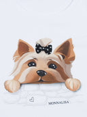 Monnalisa Regular Tee Little Dog Je