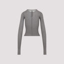 Rick Owens Cropped Rib Ls T Shirt