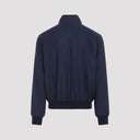 Bomber in feltro con etichetta viola Ralph Lauren
