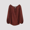 Camicetta con perline raccolte Zimmermann Aster