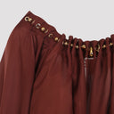 Camicetta con perline raccolte Zimmermann Aster