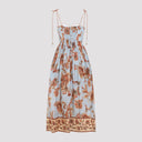 Abito midi con corsetto Zimmermann Aster