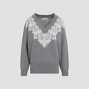Alberta Ferretti V Neck Sweater