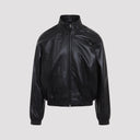 Acne Studios Leather Bomber Jacket
