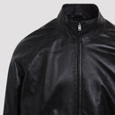 Acne Studios Leather Bomber Jacket
