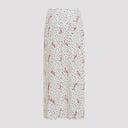 Valentino Plisse Bollicine Midi Skirt