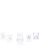 Ichendorf Milano Deco Blu 6 Pcs Longdrink Assorted