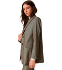 Twinset Beige Single Breasted Blazer