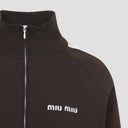 Rollkragenpullover aus Polyamid von Miu Miu
