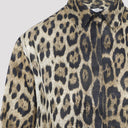 Roberto Cavalli Jaguard Print Shirt