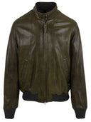 The Jack Leathers Coats Green