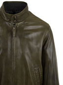 The Jack Leathers Coats Green
