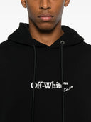 Off White Scribble Arr Skate Hoodie Black White