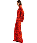 Essentiel Antwerp Jodie Orange Flare Pants