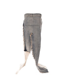 Rick Owens Denim Sliced Skirt