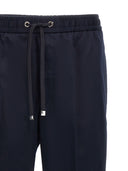 Pantaloni patch logo Moncler