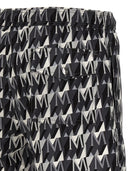 Pantaloncini da nuoto di stampa logo moncler
