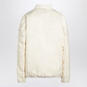 Moncler白色尼龙衬衫夹克