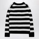 Marc Jacobs Jumper a strisce bianche/bianche in miscela di lana