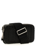 Marc Jacobs 'The Monogram Debossed Snapshot' Crossbody Bag