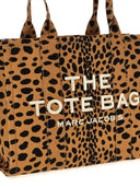 BASSA DI MARC JACOBS 'The Gheetah Canvas Large Tote' Shopping Borse