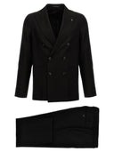 Abito a doppio petto di lino di lino di tagliatore