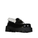 Dior Leather Logo Loafers