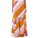 Fendi Ff Color Block Draped Trousers
