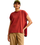 Essentiel Antwerp Jabana Burnt Orange T Shirt