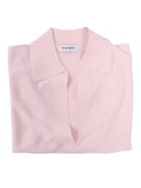 Kangra Cashmere Polo Aperta M.Corta Con Micropaillettes