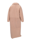 La Rose Cappotto Montone Lungo Reversibile
