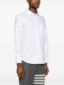 Camicia in cotone con dettaglio fascia da braccio Thom Browne