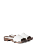 Miu Miu Patent Leather Clogs