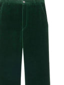 Saint Laurent Pantalon Velours Coton Vintage