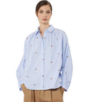 Max Mara Weekend Butterfly Light Blue Shirt