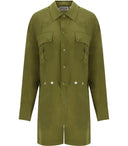 Essentiel Antwerp Jebba Green Jumpsuit Dress