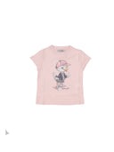 Golden Goose Journey Girl's T Shirt Cotton Jersey Digital Mascotte Print