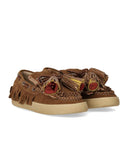 Mocassino Elena Iachi Marrone Con Nappe