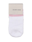 Golden Goose Baby's Socks High Rib/ Logo Stripes/ Stars Under Foot