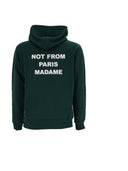 Dr�Le De Monsieur Dark Green Bold Slogan Hoodie