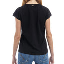 Herno T-shirt con logo impreziosito da cristalli Herno
