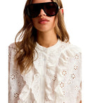 Essentiel Antwerp Jellaba White Shirt