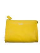 La Rose Minimal Leather Make Up Bag