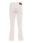 Fay Cropped Pant. T.Capo F.Do Frangia
