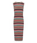 Abito midi multicolore Weekend Snob di Max Mara