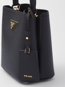 Prada Small Saffiano Leather Panier Bag